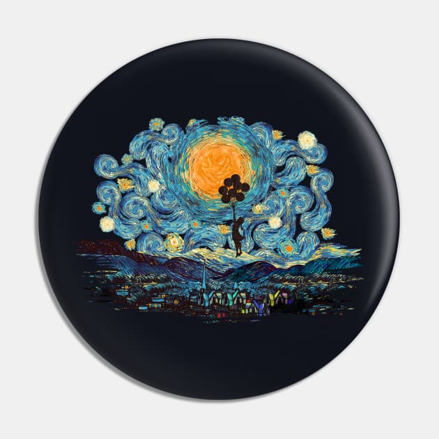 the ballons girl starry night Pin by Dezigner007