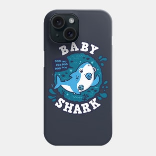 Baby Shark Boy Pacifier (trace) Phone Case