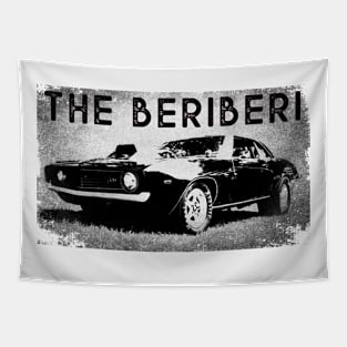 The BERiBERi Hot Rod (transparent) Tapestry