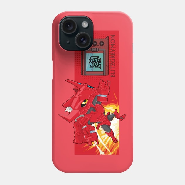 digimon blitzgreymon Phone Case by DeeMON