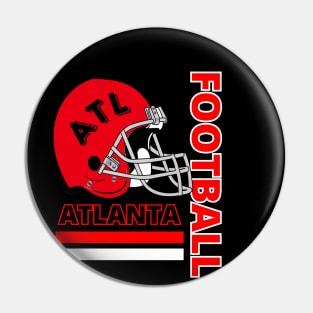 Atlanta Football Vintage Style Pin