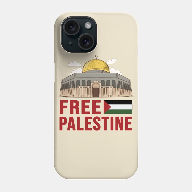 Save Palestine Free Palestine Phone Case by IKAT