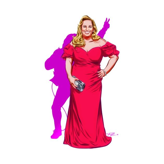 Rebel Wilson - An illustration by Paul Cemmick by PLAYDIGITAL2020