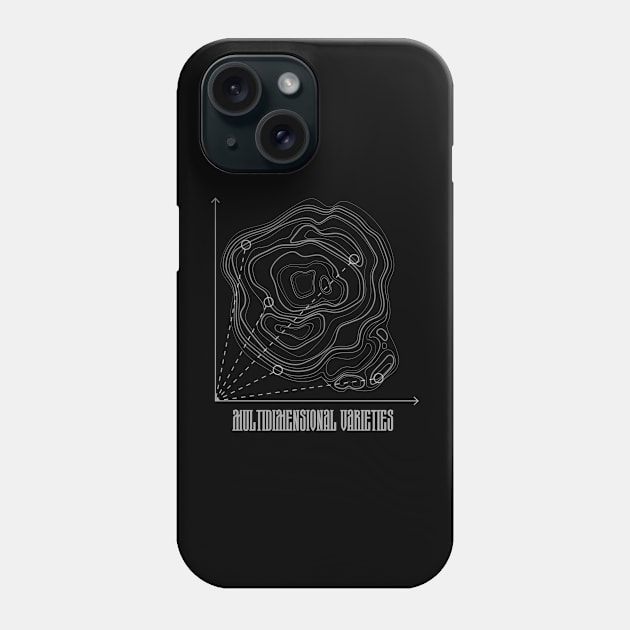 Dimension Graph Aesthetic Art Gift Phone Case by Cadaverous