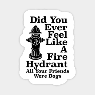 Did You Ever Feel Like A Fire Hydrant Magnet