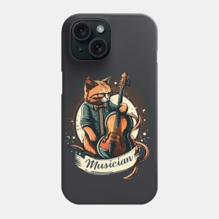 Musician Cat Phone Case