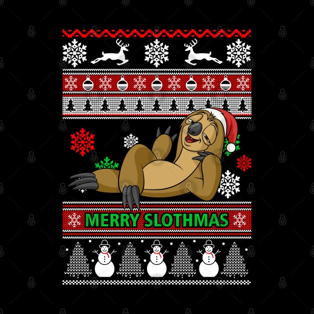 Merry Slothmas – XMAS Ugly Christmas gift by TeeGuarantee