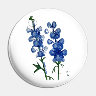 Kenai blues Pin