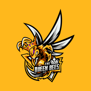 Queen Bees - Wellington NZ ice hockey T-Shirt