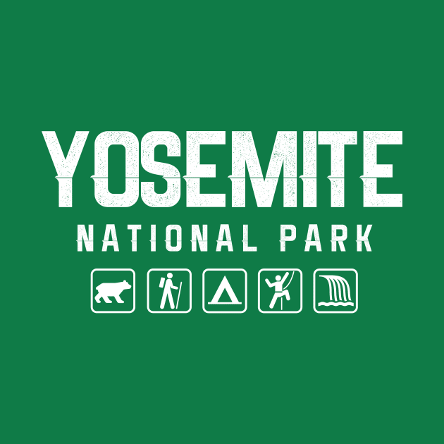 Yosemite National Park, California by npmaps