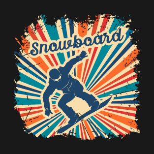 Snowboard retro T-Shirt