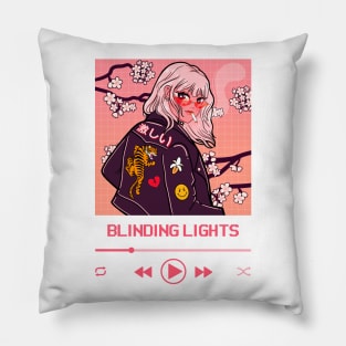 Blinding lights Pillow