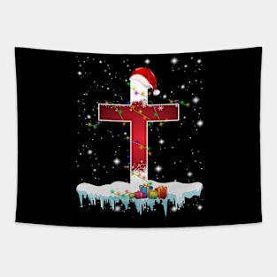 The Cross Christmas Day Costume Gift Tapestry