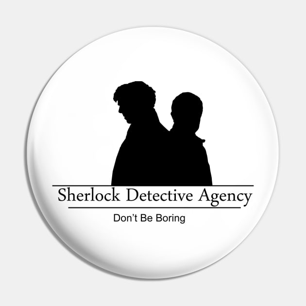 Sherlock Detective Agency Pin by timaichele