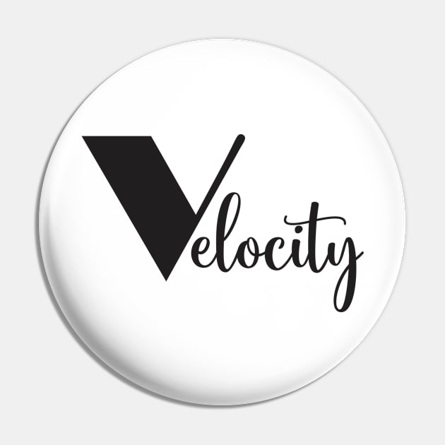 Velocity Pin by Qasim