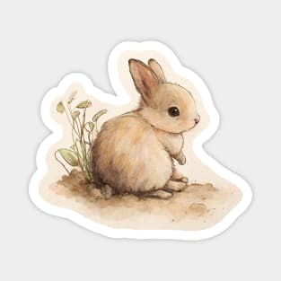 Sweet Bunny Magnet