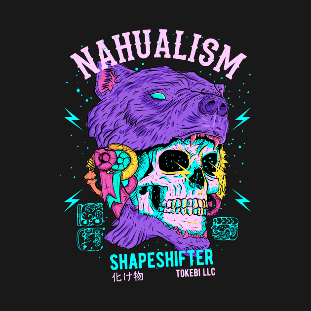 Nahualism Shapeshifter Skull by TOKEBI