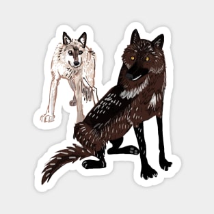 Yukon Wolves Magnet