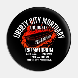 Libert City Mortuary Pin