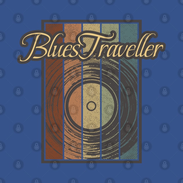 Blues Traveller Vynil Silhouette by North Tight Rope