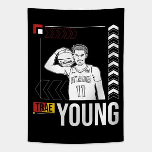 Trae young | White Tapestry