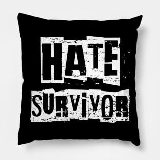 Hate Survivor Original Aesthetic Tribute 〶 Pillow