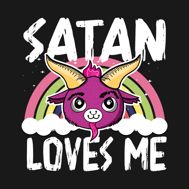 Satan Loves Me Baphomet by dconciente