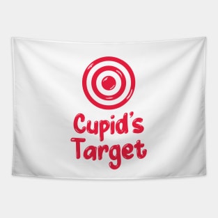 Cupid Target, Cupid Bow, Cupid Arrow Tapestry