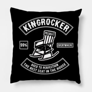 King Rocker - the best seat in the house Pillow