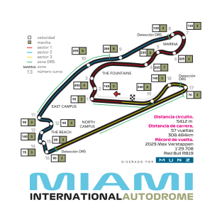 MIAMI CIRCUIT MUNZ F1 T-Shirt