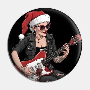 Punk Rock Mama Pin