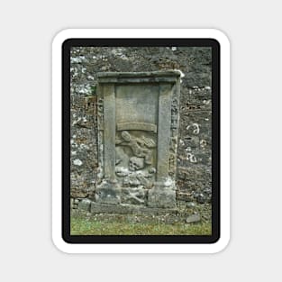 Falkland Cemetery Gravestone, Scotland Magnet