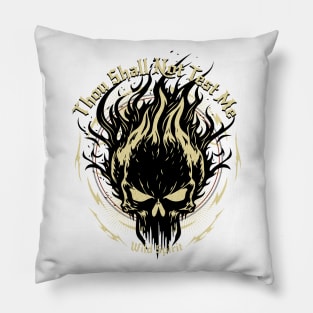 Thou Shall Not Test Me Wild Spirit Quote Motivational Inspirational Pillow