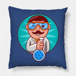 Scientist Man Pillow