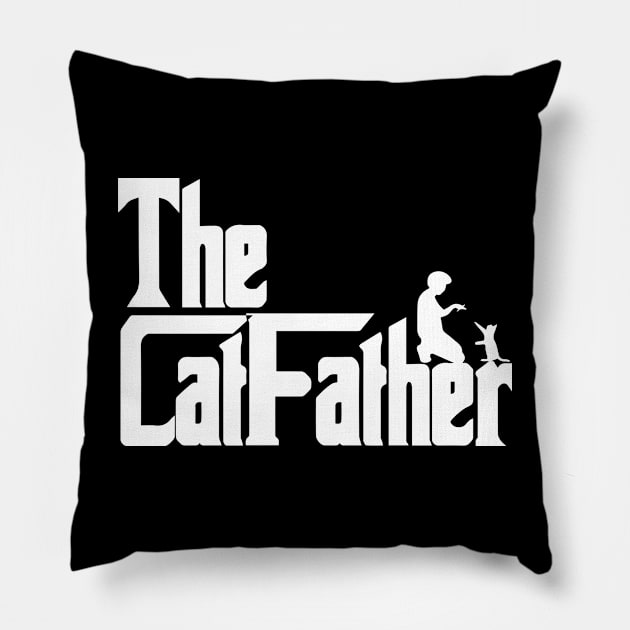 the catfather Pillow by awesome98