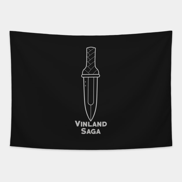 Vinland Saga thorfinn son of thors Sword - Black Tapestry by Verst___