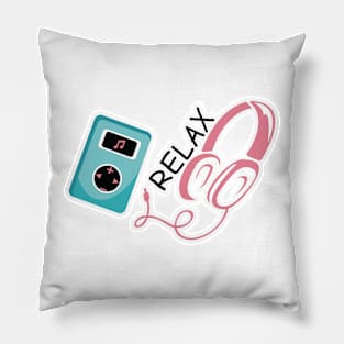 Relax Illustration Pillow