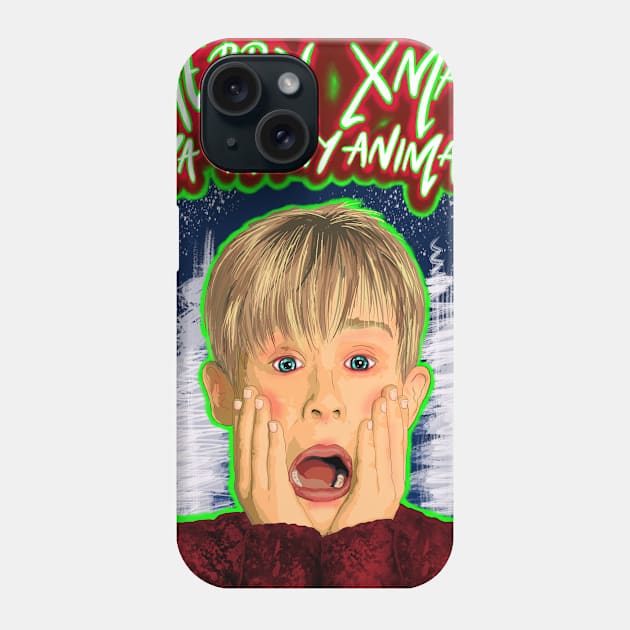 Merry Christmas Ya Filthy Animal - Home Alone Phone Case by NibsonMother