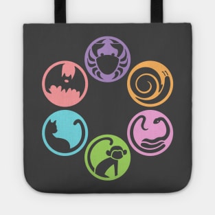 Bakemonogatari girls (Monogatari Series) icons (Shinobu Bat ver.) Tote