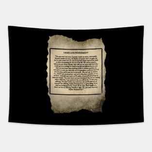 Crime And Punishment Tapestry