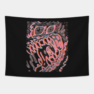 Pastel monster goblin 2 Tapestry