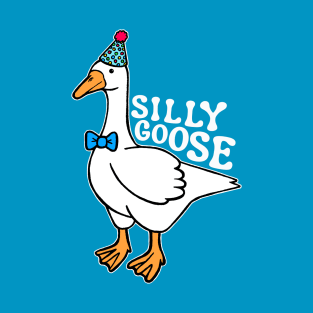 Silly Goose with Birthday Hat T-Shirt