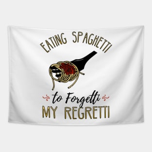 Eating Spaghetti Tapestry