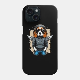 Beagle With Sunglasses Phone Case