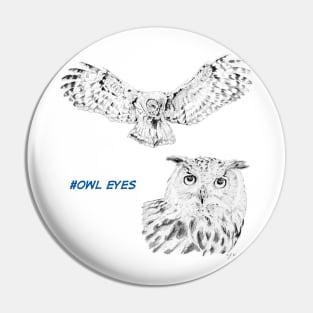 Owl Eyes! Pin