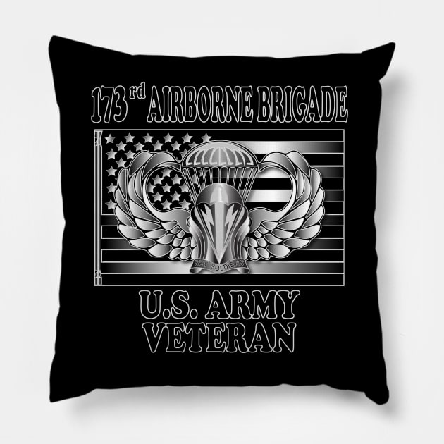 173rd Airborne Brigade Pillow by Relaxed Lifestyle Products