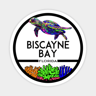 Biscayne Bay Florida National Park Sea Turtle FL Magnet