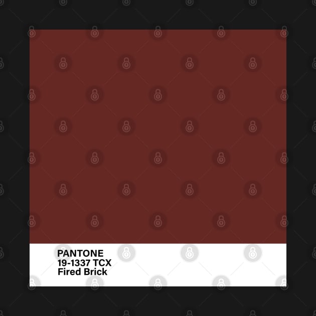 pantone 19-1337 TCX Fired Brick by princessmi-com