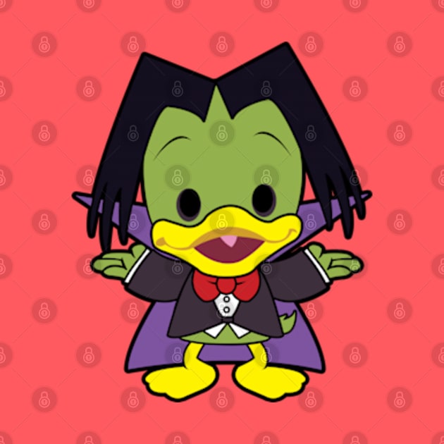 Count Duckula Chibi by mighty corps studio