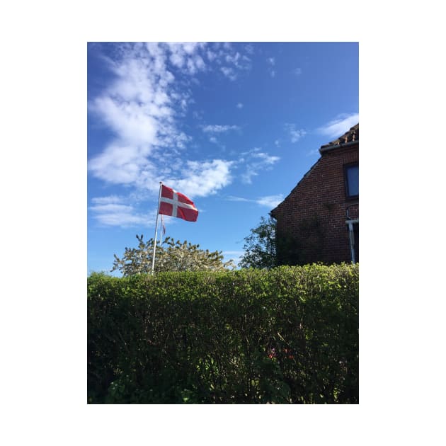 Danish flag by ampp